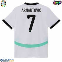 Ženski Nogometni dresi Avstrija Marko Arnautovic #7 Gostujoči EP 2024 Kratek Rokav